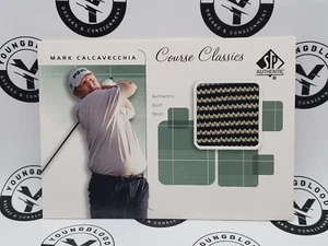 2002 SP Authentic Course Classics Mark Calcavecchia Shirt GOLF PGA EVENT USED - Picture 1 of 2