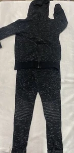 Art Class - Boys Black 2 Set Jacket And Jogger - Size S (6/7) - Picture 1 of 8