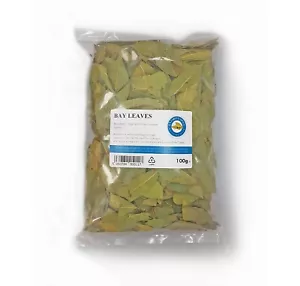 Whole Dried Bay Leaves (leaf) - Selected for the Best Quality 100g - Picture 1 of 3