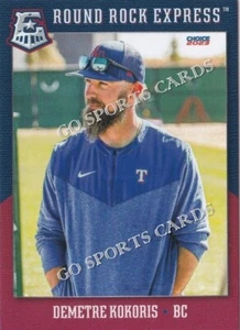 2023 Round Rock Express Demetre Kokoris Texas Rangers Minor League CO - Bild 1 von 1