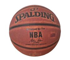 Vintage Spalding Official NBA Basketball Zi/O Excel Adam Silver Commissioner