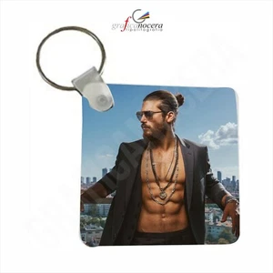 Portachiavi Quadrato CAN YAMAN Le Ali del Sogno attore idolo idea regalo - Foto 1 di 1