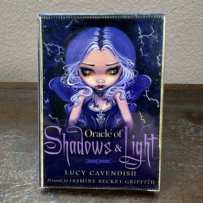 Oracle of Shadows & Light Mini Tarot Cards Lucy Cavendish Deck+Digital Guidebook
