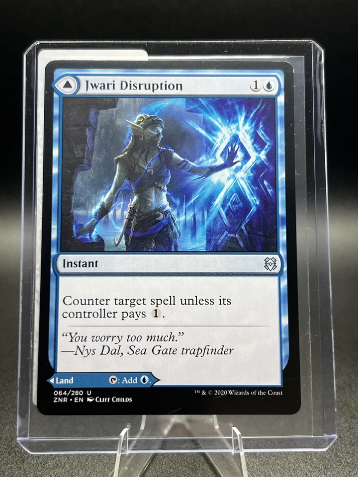 MTG Magic the Gathering Jwari Disruption Zendikar Rising Regular - Image 1 of 1