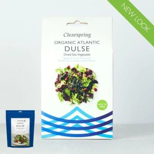 💚 Clearspring Organic Atlantic Dulse Dried Sea Vegetable 25g - Picture 1 of 1