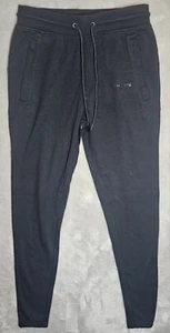 Alphalete Women’s Joggers Medium Black Zipped Pockets AL201128 NWT - Picture 1 of 15