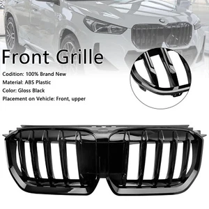 Frontgrill Kühlergrill für BMW X1 U11 U12 2023-24 Schwarz Frontstoßstangengitter - Bild 1 von 19