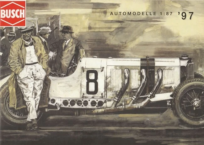 Catalogue BUSCH - Automdelle 1:87 - 1997 - deutsch - Immagine 1 di 1