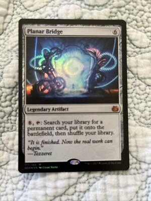 planar bridge foil x1 1x 1 English Mtg aether revolt  AER 171 / 184 - Image 1 of 2