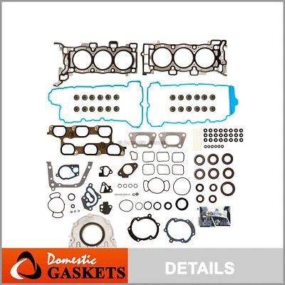 全套垫片套装适用于 10-12 别克凯迪拉克 CTS 雪佛兰 GMC Saab 3.0 V6 DOHC 24V — 第 1/4 张图片