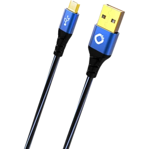 OEHLBACH USB Plus Micro USB-Kabel für Android - USB Typ A 2.0 zu MicroB OFC - 3m - Zdjęcie 1 z 6
