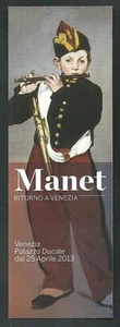 Manet : Segnalibro / Bookmark / Lesezeichen e coupon per Mostra 2013 - Imagen 1 de 1