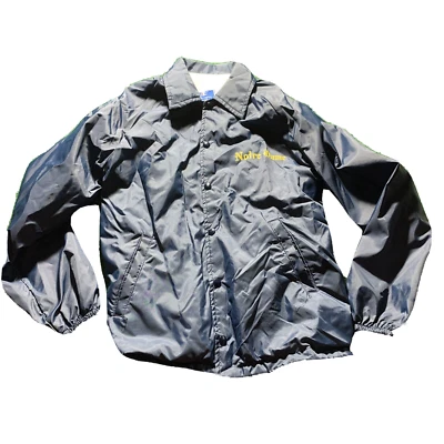 Notre Dame куртка мужская средний винтажный чемпион с подкладкой синий Snap США бейсбольная ветровка - Изображение 1 из 4