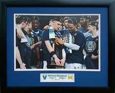 Villanova Wildcats 2018 National Champions vs Michigan Wolverines custom framed