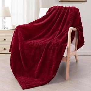 Fleece Throw Blanket Extra Large Super Soft and Warm Blankets for Couch Sofa ... - Picture 1 of 7