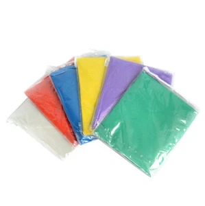 10 Pcs Portable Fashion Lightweight Transparent Raincoat Women - Picture 1 of 12