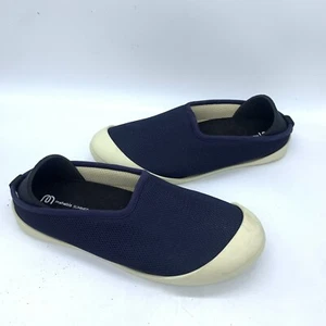 Mahabis Summer Slippers Clogs Slip On Size EU 39 US 8 Navy Comfort - Picture 1 of 9