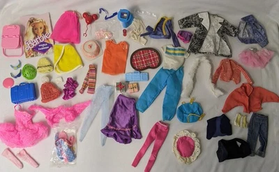 Lot Of 80s And 90s Barbie Doll Clothes And Accessories - Image 1 of 4