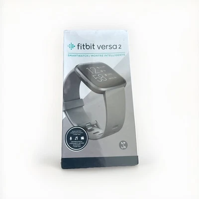Rastreador de actividad Fitbit Versa 2 - gris piedra/niebla Foto 1 de 2