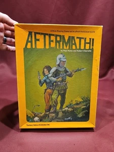 RPG Boxset Aftermath di Fantasy Games Unlimited Post Apocalisse RPG + Extra! - Foto 1 di 11