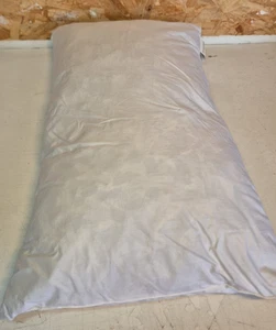 Riva Paoletti 100% Finest White Duck Feather Cushion Inner Pad, 30x50cm, Cotton - Picture 1 of 10