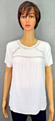 Blusa Pullover Meadow Rue Anthropologie Manga Corta Pequeña Para Mujer Talla MP Foto 1 de 4