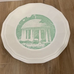 Piatto Greenbrier Resort Hotel Cina Kay Bolger Homer Laughlin 9,75" vintage - Foto 1 di 8