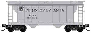 Micro-Trains MTL Z-Scale 2-Bay Covered Hopper Pennsylvania Railroad/PRR #257971 - Picture 1 of 1