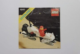 LEGO&reg; Space 6842 Shuttle Craft Instruction Manual Only!
