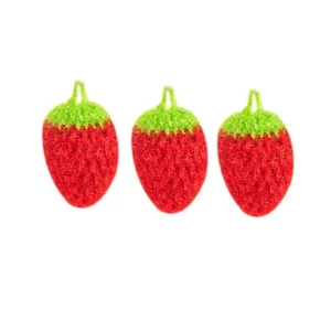 Trapos de toallas de plato de 3 piezas para lavar platos fregadora de cocina de ganchillo - Imagen 1 de 12