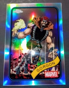 2025 TOPPS CHROME MARVEL GORGON REFRACTOR #195 - Picture 1 of 3