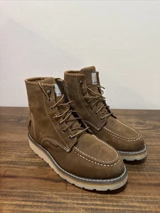 Carhart Women's Waterproof 6-inch Wedge Workout Boot Size 9.5, Comfort Brown Tan - Picture 1 of 9