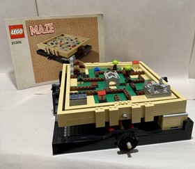LEGO Ideas: Maze (21305) Complete Castle Configuration, Includes Manual