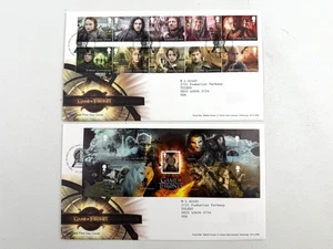 Royal Mail First Day Cover FDC 2018 Game of Thrones Set of 2 - Picture 1 of 4
