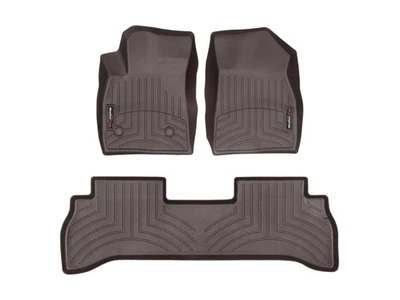 Revestimiento de piso WeatherTech para Buick Encore GX 2020-2026 - 1ª y 2ª fila, cacao Foto 1 de 4