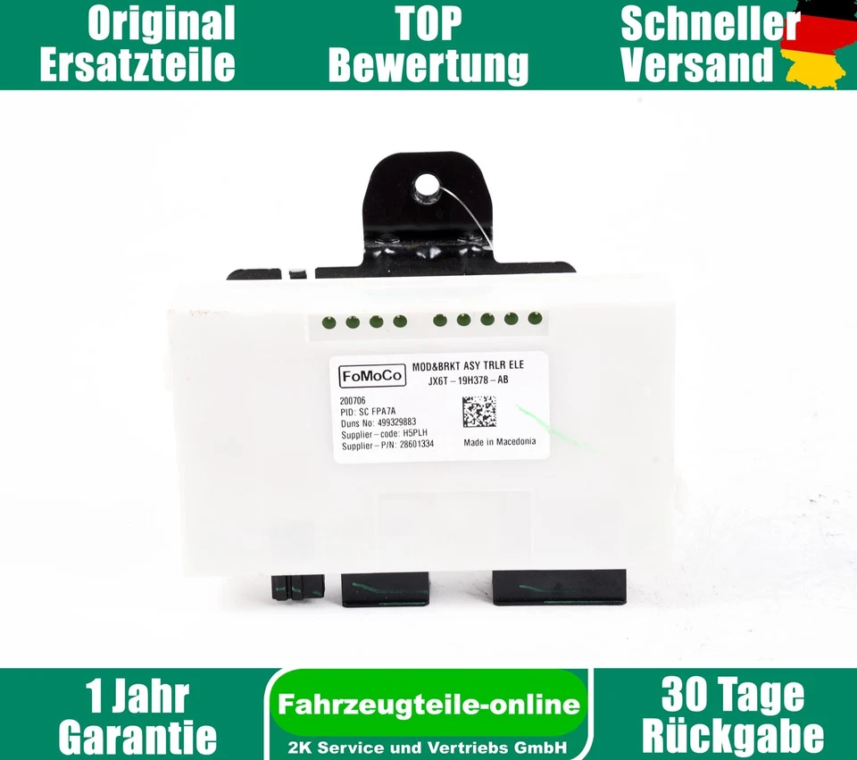 Centralina Gancio Traino Ford Focus MK4 HN 18 JX6T-19H378-AB - Immagine 1 di 4