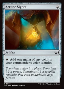 Arcane Signet NM-Mint, English Commander: Duskmourn MTG Magic - Picture 1 of 1