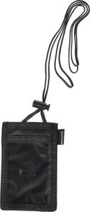 Bolsa de identificación vertical negra para el cuello con cordón ajustable - Imagen 1 de 12