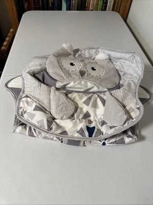 Replacement Seat Pad Owl Theme -Fisher-Price Sit-Me-Up Floor Seat - Изображение 1 из 4