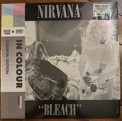 Nirvana Bleach LP Clear Vinyl Sup Pop Essentials LTD to 500 READ DESCRIPTION  - Image 1 of 4