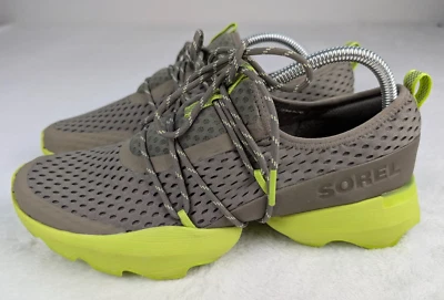 Sorel Kinetic Impact 蕾丝运动鞋女式 11 码 Dusty Sage — 第 1/4 张图片
