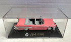 1958 Pink Buick Convertible DieCast Car 1:43 w/ Display Case New Ray