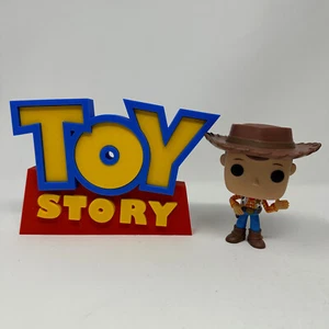 Letrero impreso en 3D de Disney Pixar TOY STORY para tus Funko Pops y coleccionables - Imagen 1 de 5
