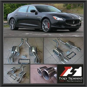Convient aux systèmes d'échappement Maserati Quattroporte 4,2 L et 4,7 L M139 Berline 04-13 T304 - Photo 1 sur 7