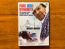 Fire, Ice and Dynamite - Roger Moore - DVD, (NEW) REGION ALL Free Tracked Post