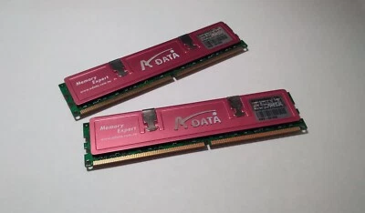 Adata DDR2 RAM 4GB (2x2GB) - Image 1 of 2