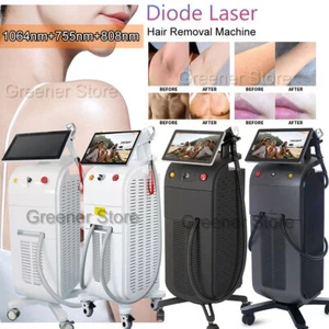 PRO Ice Titanium 755nm 808nm 1064nm Epilation Diode Laser Hair Removal Machine - Picture 1 of 22