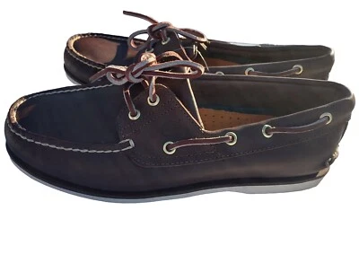 Timberland Clásico 2 Ojos Barco Zapatos Mocasín Para Hombre Talla 9  Foto 1 de 4