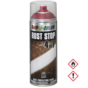 RUST STOP Enzianblu Satinato Vernice Spray Coprente 400Ml - Foto 1 di 1