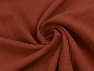 LEINEN 100% Stoff  Stonewashed hochwertige Qualität ROST EUR 18,98/m - Bild 1 von 2